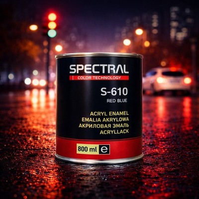 SPECTRAL 2k Acrylack S-610 Red Blue 0.8l