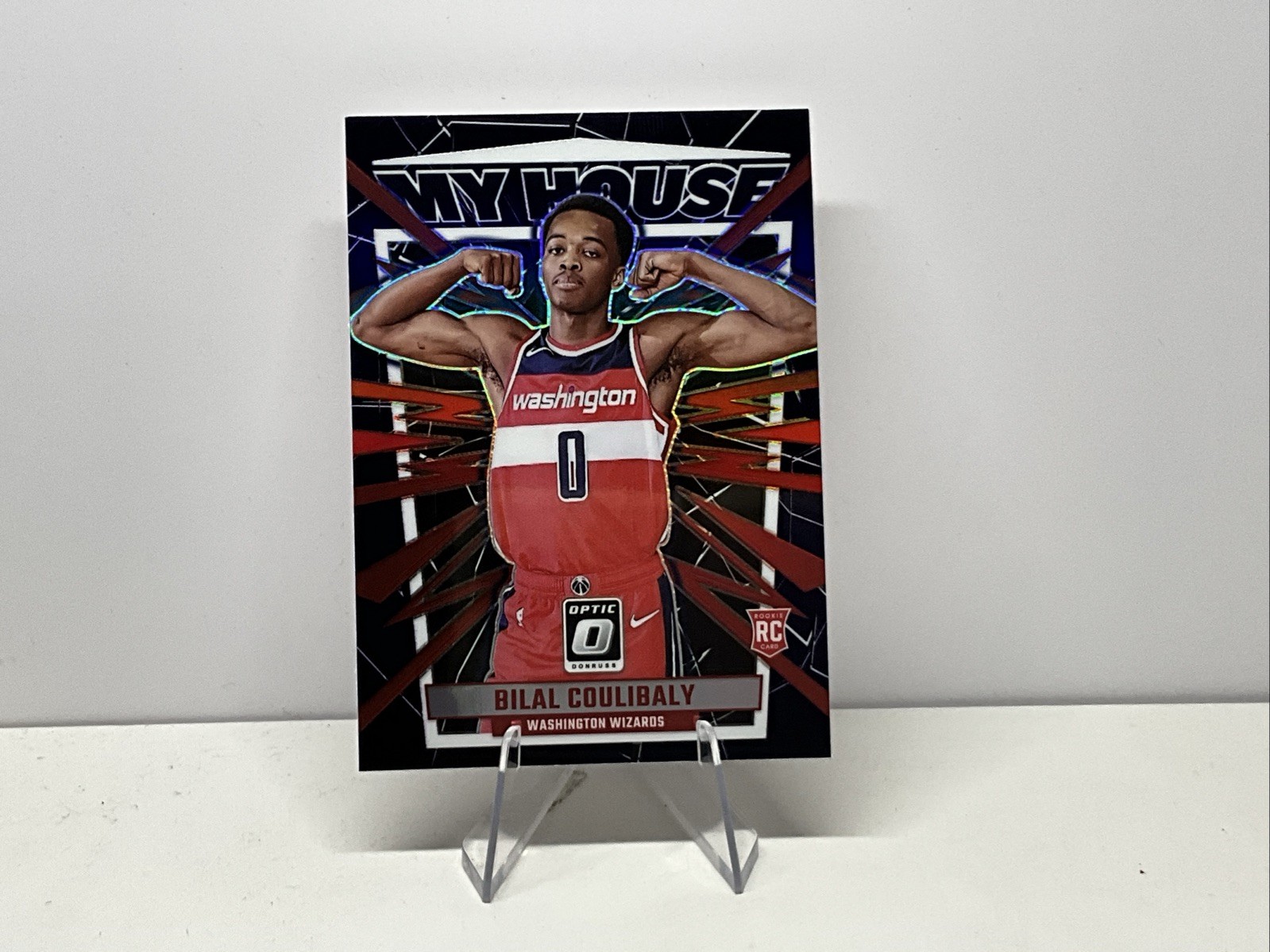 2023-24 Panini Donruss Optic - My House Bilal Coulibaly #16 Purple Prizm (RC)