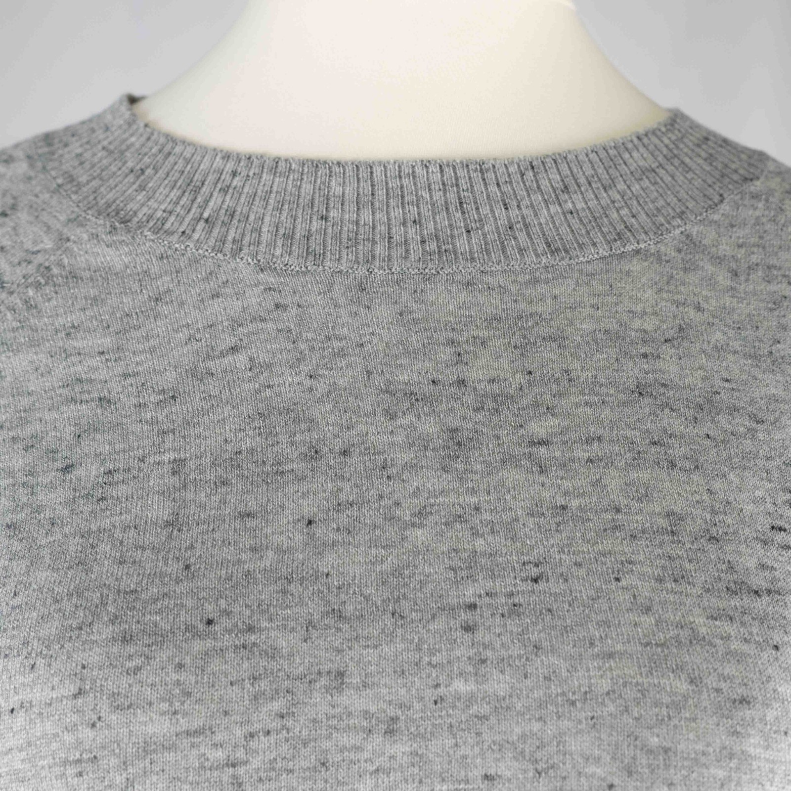 H&M Basics Grey Large Lightweight Jumper New With Tag RRP £9.99 image 2