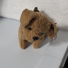 NWT Vintage ORIGINAL Ty Beanie Baby "Tuffy" Dog, 10/12/1996