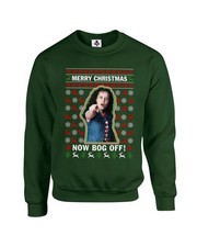 Merry Christmas Now Bog Off Christmas Jumper Fun Tracy Beaker Xmas Sweatshirt