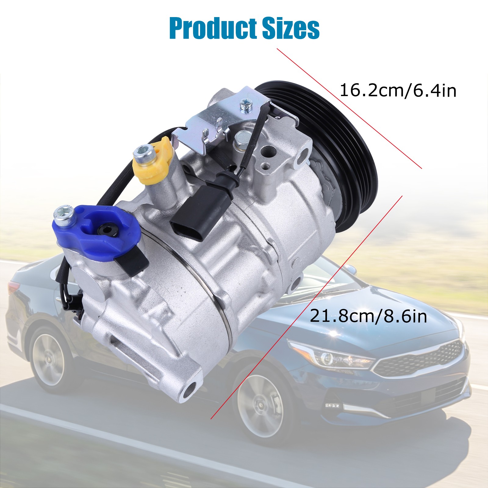 Bentley Bentayga Speed 2017-2023 Compressor with bracket P/N 4M0816803N