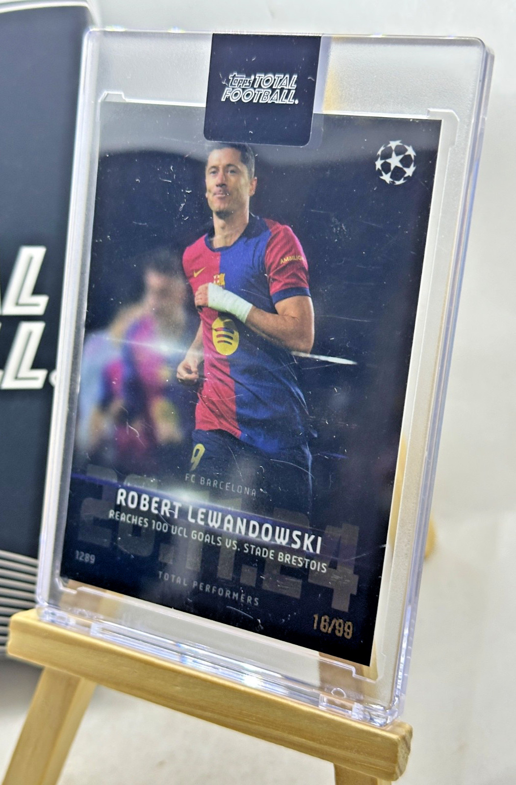 2024-25 Topps Total Football TOTAL PERFORMERS /99 Robert Lewandowski #1289