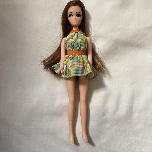 Vintage Topper Dawn Puppe Longlocks Swirl Mini H17