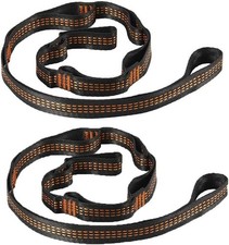 Hammock Straps 2 Pack Heavy Duty 2M &ndash; Adjustable Tree Hanging Straps with Ext