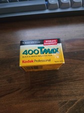 Kodak Tmax-400 Black and White 35mm Film TMY 135-24 24 Exp Expired 10/2014