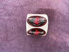 Pendleton Whisky promotional stickers over 100 count. Let er' Buck