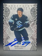 2025-26 ARTIFACTS ROOKIE #224 BERKLY CATTON REDEMPTION /999 SIGNED IP AUTOGRAPH