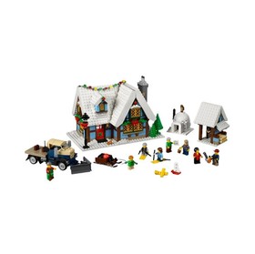 LEGO 10229 Winter Village Cottage Holiday House Set 1490pcs Collectible Kit