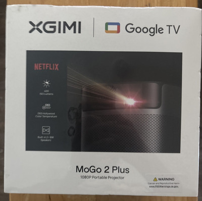 XGIMI Google TV MoGo 2 Plus 1080P Portable Projector... FREE S&H!
