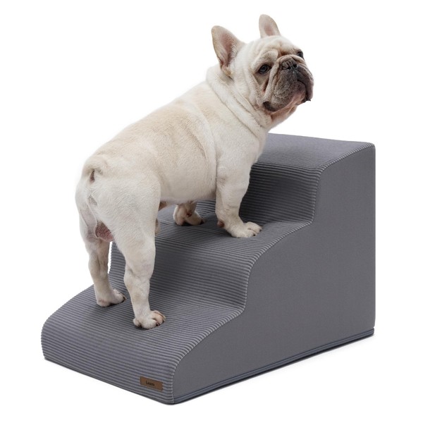 Hundetreppe Katzentreppe 3 Stufen Haustiertreppe Rutschfest FüR Sofa Bett 40 Cm-image
