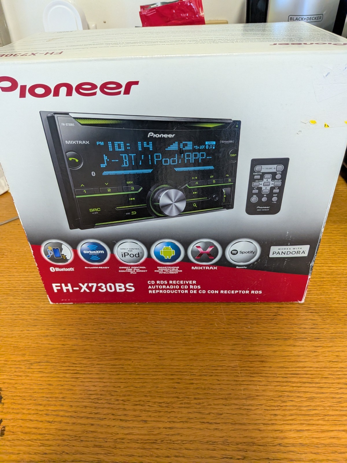 Receiver With Bluetooth Cd