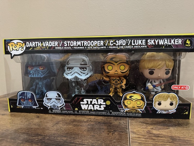 Star Wars Funko POP! Target Exclusive 4-Pack