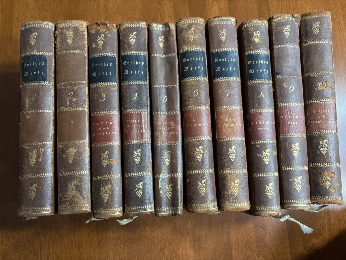 Antiquarian & Collectible Johann Wolfgang von Goethe Books in