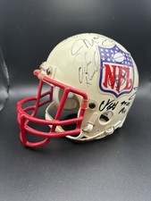 Legends Signed NFL Shield Mini Helmet Autographed Steve Mcnair Schottenheimer