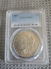 1887 Morgan Silver Dollar, PCGS MS63