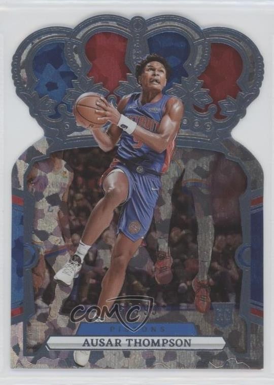 2023-24 Panini Crown Royale Blue Crystal 56/99 Ausar Thompson #60 0m89