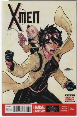 X-MEN #13   BRIAN WOOD - TERRY DODSON COVER   1ST THE FUTURE - BLOODLINE - 2014