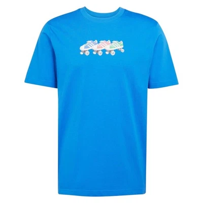 adidas Originals Camiseta Superstar Roller Gráfico Hombre Azul Algodón 3XL - Imagen 1 de 4