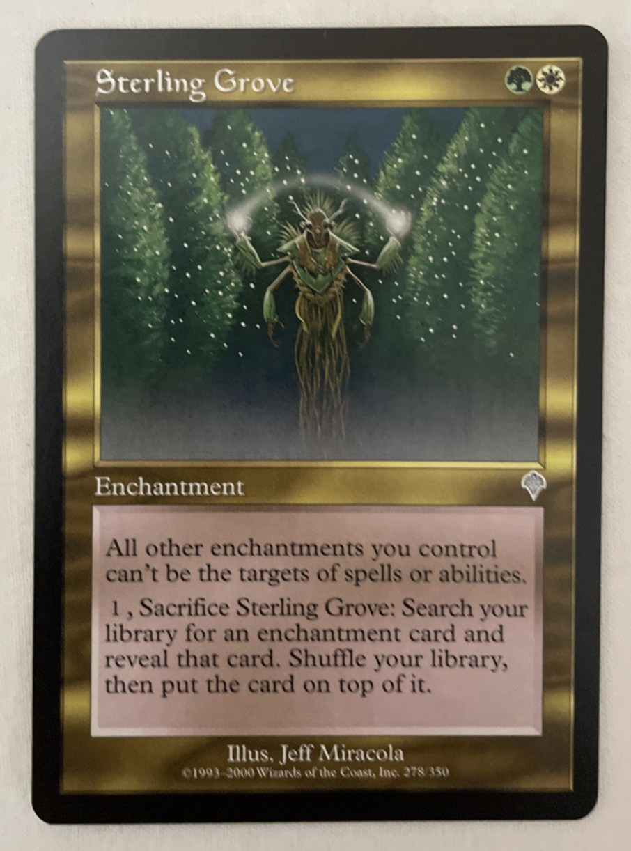 1x Sterling Grove Invasion MTG Magic the Gathering NM