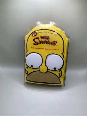 The Simpsons Collector's Edition Complete Sixth Season Homer DVD Case w/ Cover