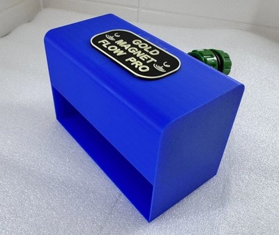 Gold Magnet Flow Pro 6'' Schleuse Header Box Schlauch gespeist Goldsuche 6 Zoll 