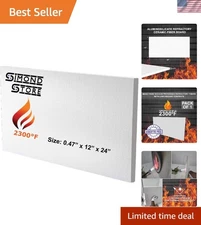 Ceramic Fiber Insulation Board 2300F Fireproof for Wood Stoves Ovens Kilns