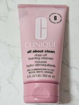 Clinique All About Clean Rinse-Off Foaming Cleanser Comb/Oily Skin 150ml Neu