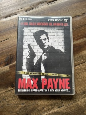 Max Payne 2001 PC CD-ROM Windows 95 98 -Top Zustand-