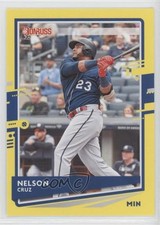 2020 Panini Donruss Yellow Nelson Cruz #113 1u6