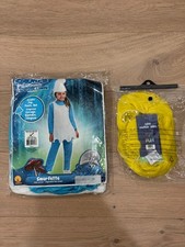 The Smurfs Smurfette costume kids toddler NIB Wig
