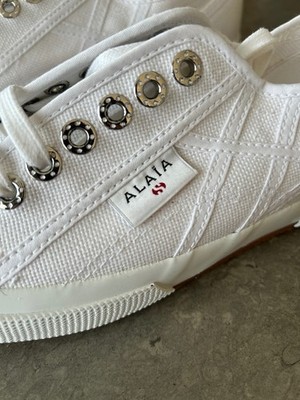 Alaïa x Superga Canvas Sneaker   Neu & Ungetragen   Sommerschuh