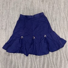 VTG 1849 Authentic Ranchwear Western Skirt W/ Conchos Made In USA Women  s Sz M