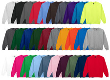 Gildan Heavy Blend Sweatshirt Long Sleeve Crew Neck Pullover Jumper S-5XL