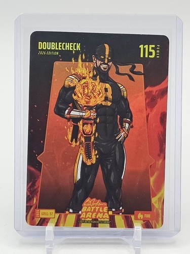 DOUBLECHECK 2026 BO JACKSON BATTLE ARENA #GRILL-97 FIRE 115 POWER Q3735