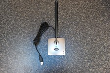 23 Logitech USB Desktop Microphone w/ Adjustable Stand   Tested Working 0295