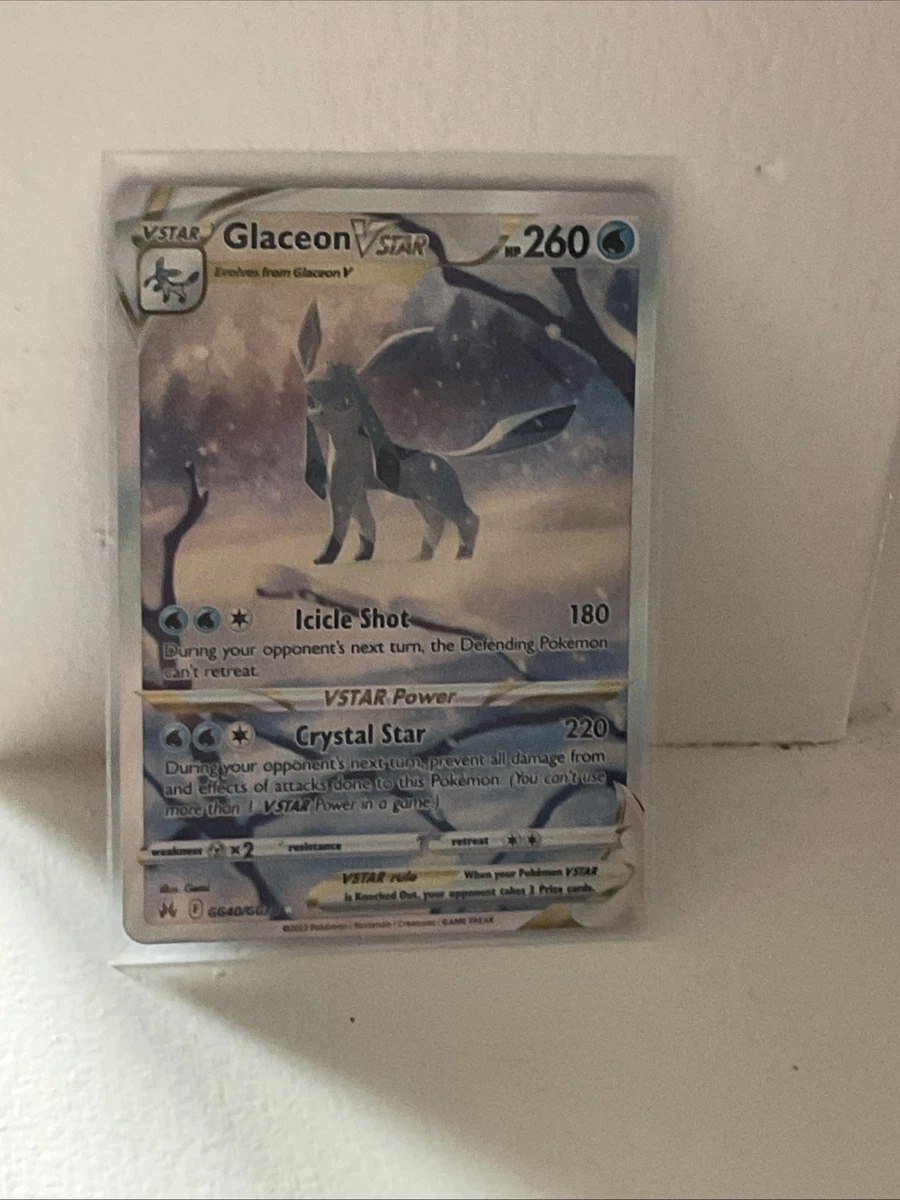 25+ Glaceon VSTAR GG40/GG70 Crown Zenith: Galarian Gallery for