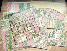 Graphic 45 "Garden Goddess" Paper and Sticker Lot