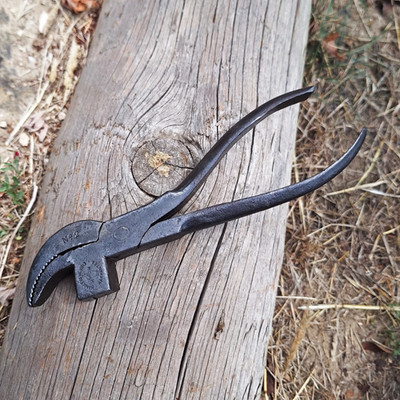 Antique Handley & Wilkins No.2 Warranted Cobbler's Lasting Pliers Old Tool