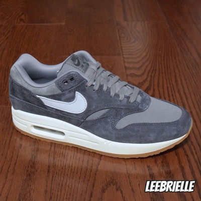 Size 8 - Nike Air Max 1 Premium Crepe Soft Grey FD5088-001