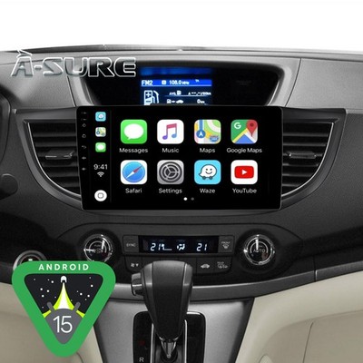 64G Android 15 Autoradio CarPlay Navi DSP Für Honda CR-V IV CRV 2012-16 WiFi