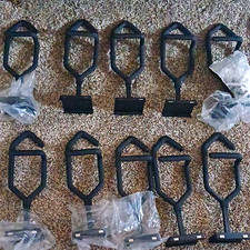 Wandhalterung Gitarrenaufhänger Set mit Montageschiene, Halterung Haken & Schrauben 2-5 Pistole