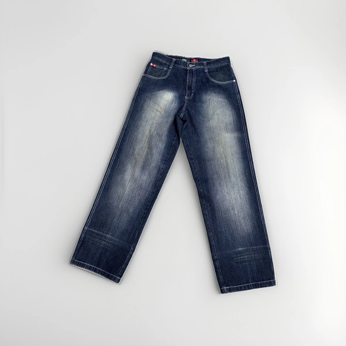 パンツ SOUTHPOLE W38 red tab denim pants sk8 s-l400.jpg
