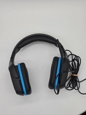 Logitech G432 Gaming-Headset   7.1 Surround Sound, Flip-Mikrofon, Kunstleder