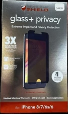Invisible Shield Glass+ Privacy for Apple iPhone 8/7/6s/6 BRAND NEW invisishield