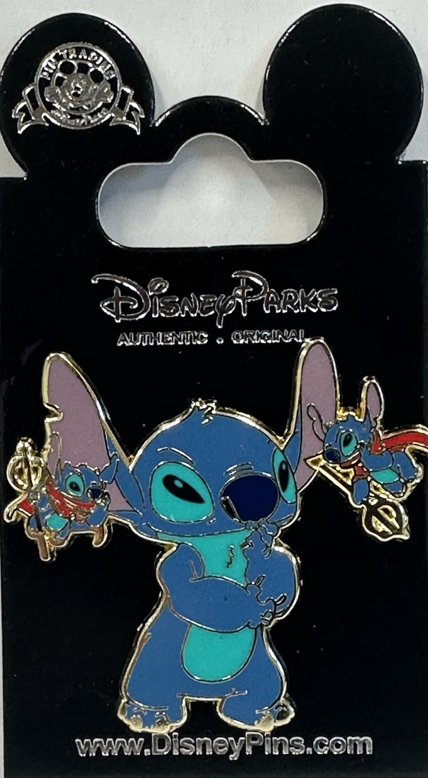 Trading Pin - Disney Disneyland Park - Lilo & Stitch Good/Bad Angel/Devil NEW
