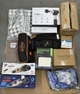 AMAZON WHOLESALE LOT OF 17 ELECTRONICS ACCESSORIES, VACUUM'S, MASSAGER + MORE
