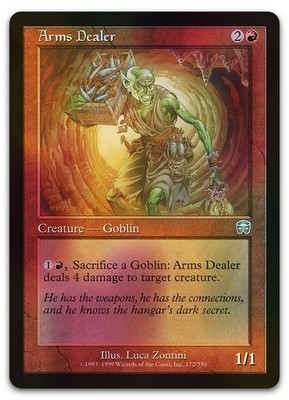 Arms Dealer #172 (Foil) (NM) Mercadian Masques MMQ Magic MTG