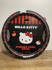 Sanrio Hello Kitty Black And Red Steering Wheel Cover New With Tags Sanrio Hello Kitty Black And Red Steering Wheel Cover New With Tags