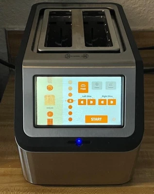 Smart Toaster, KETIAN Touch Screen KT-01U (2 Slice, Automatic Settings, Bagel) - Image 1 of 4